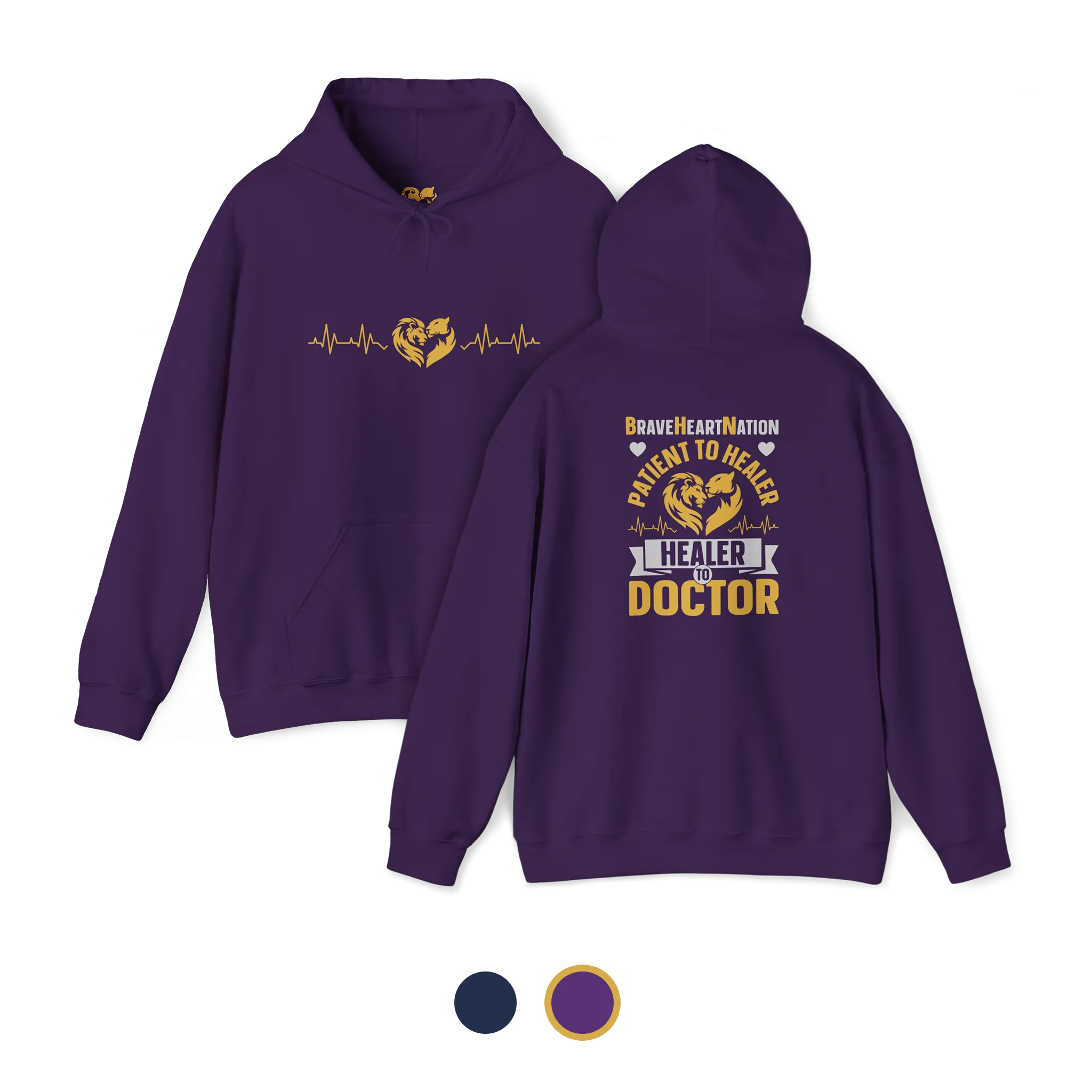 Patient To Healer | Heavy Hoodie