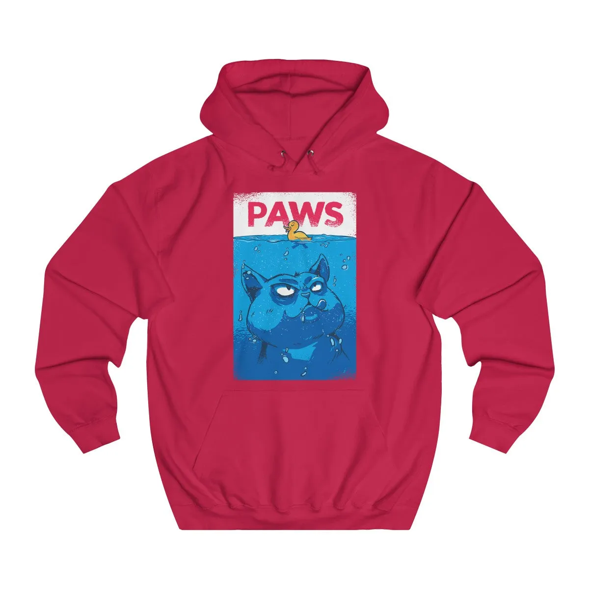 PAWS <br>unisex college hoodie