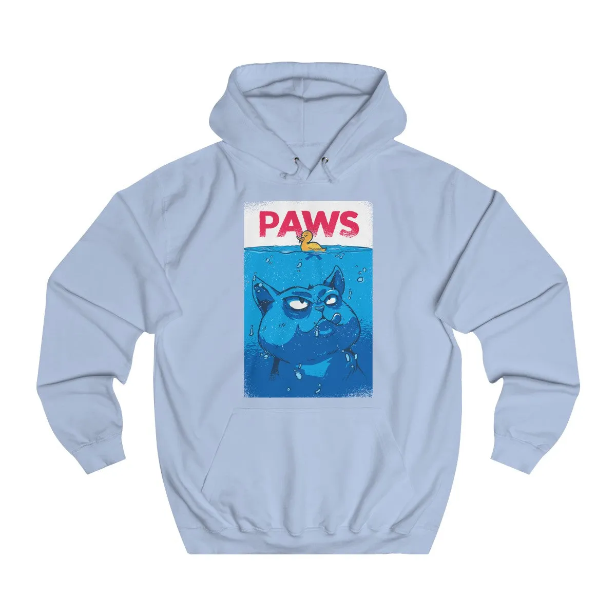 PAWS <br>unisex college hoodie