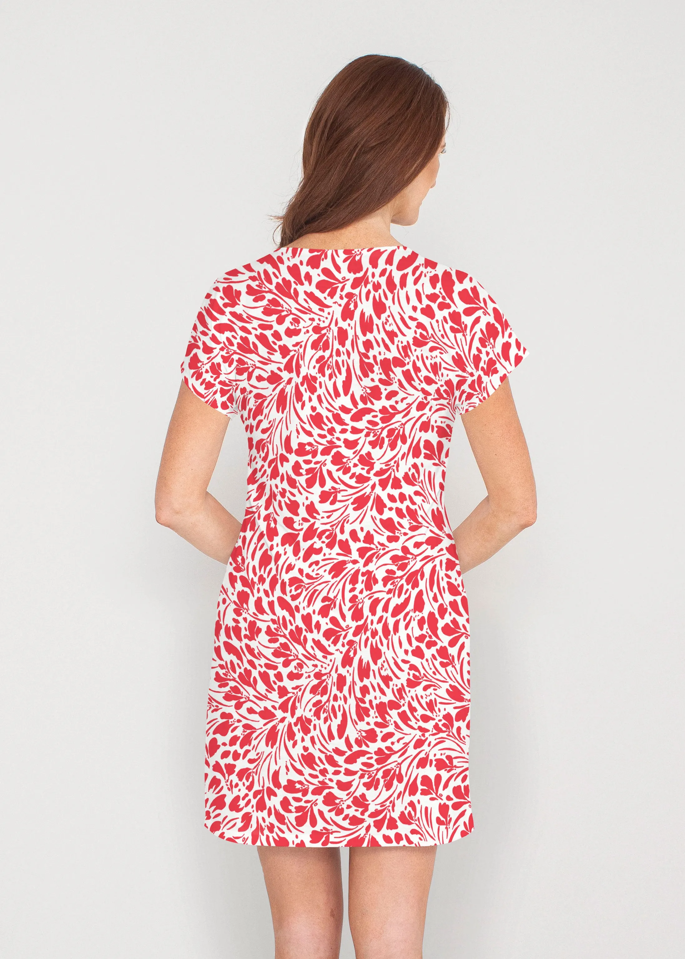 Pebble Dots Fourth (8008) ~ Lucy Tee Dress