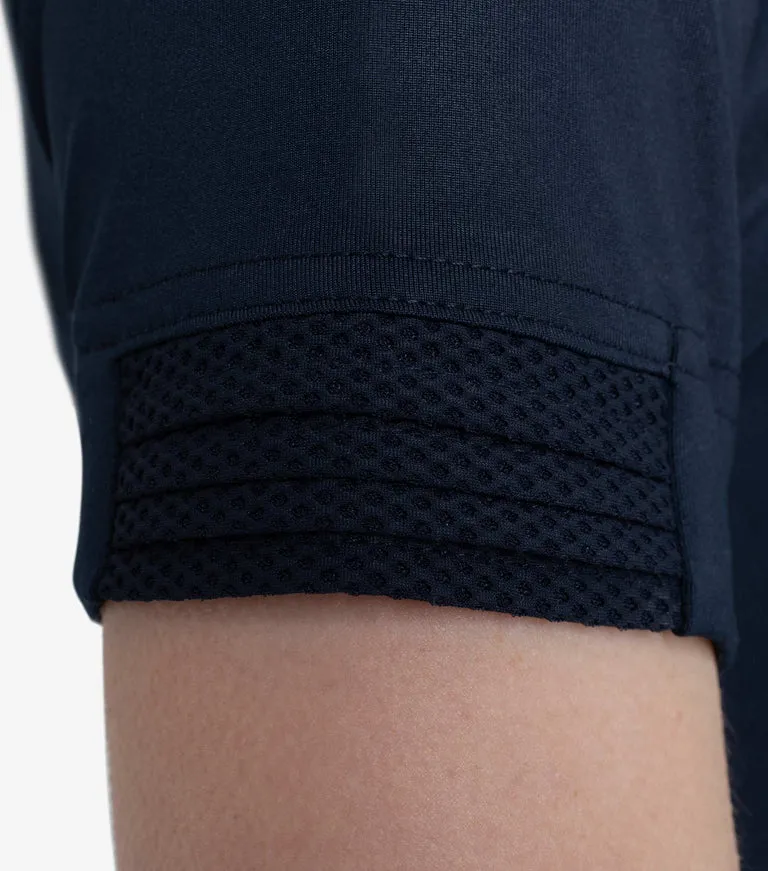 PEI Remisa Girls Technical Riding Shirt (Navy)