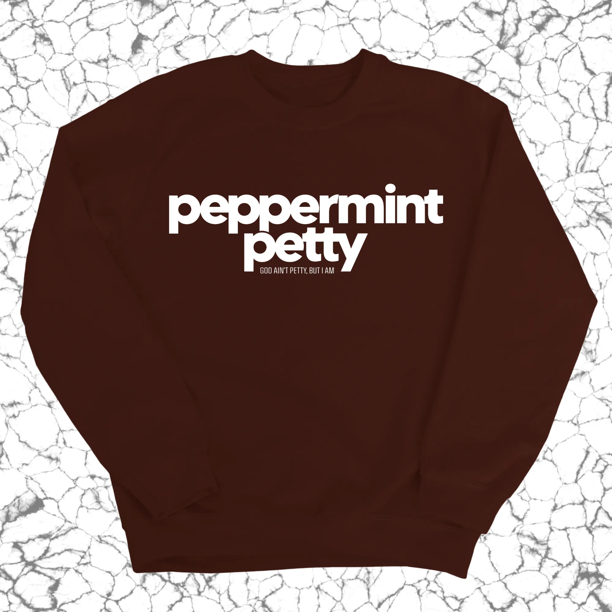 Peppermint Petty Unisex Sweatshirt