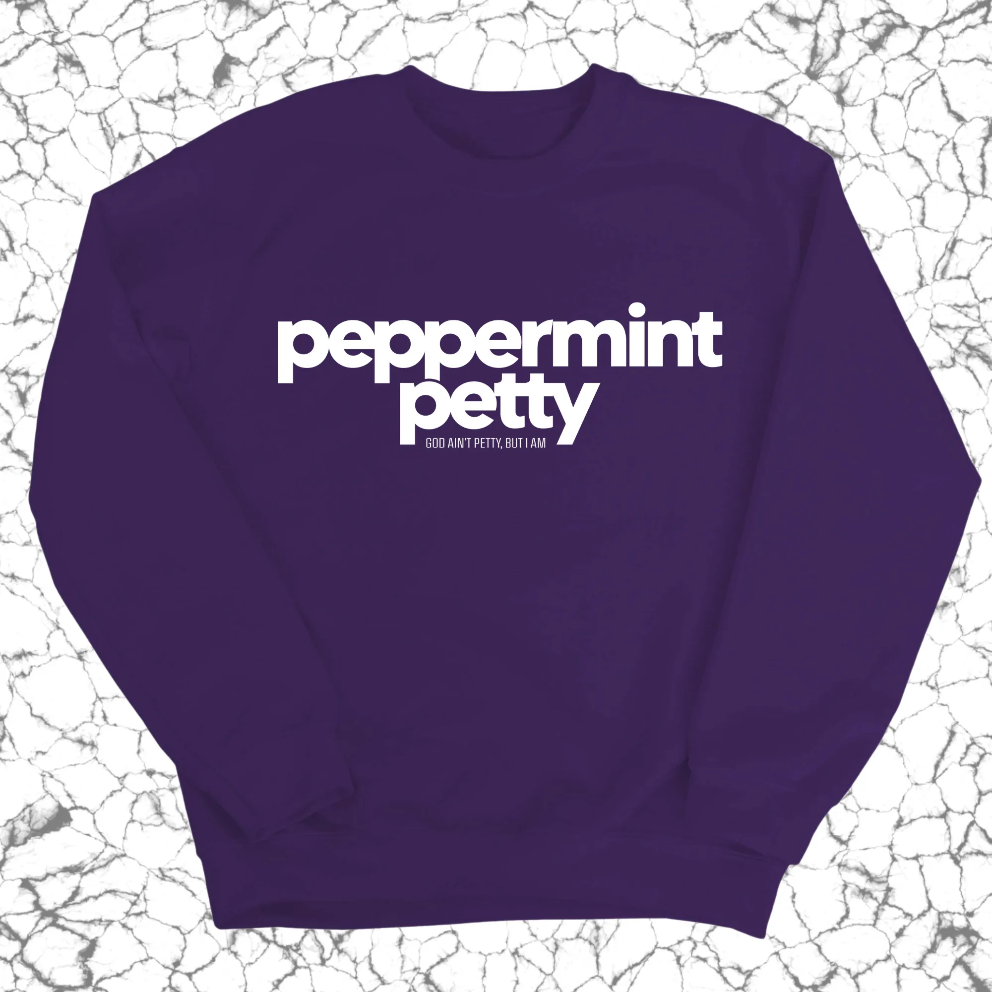 Peppermint Petty Unisex Sweatshirt