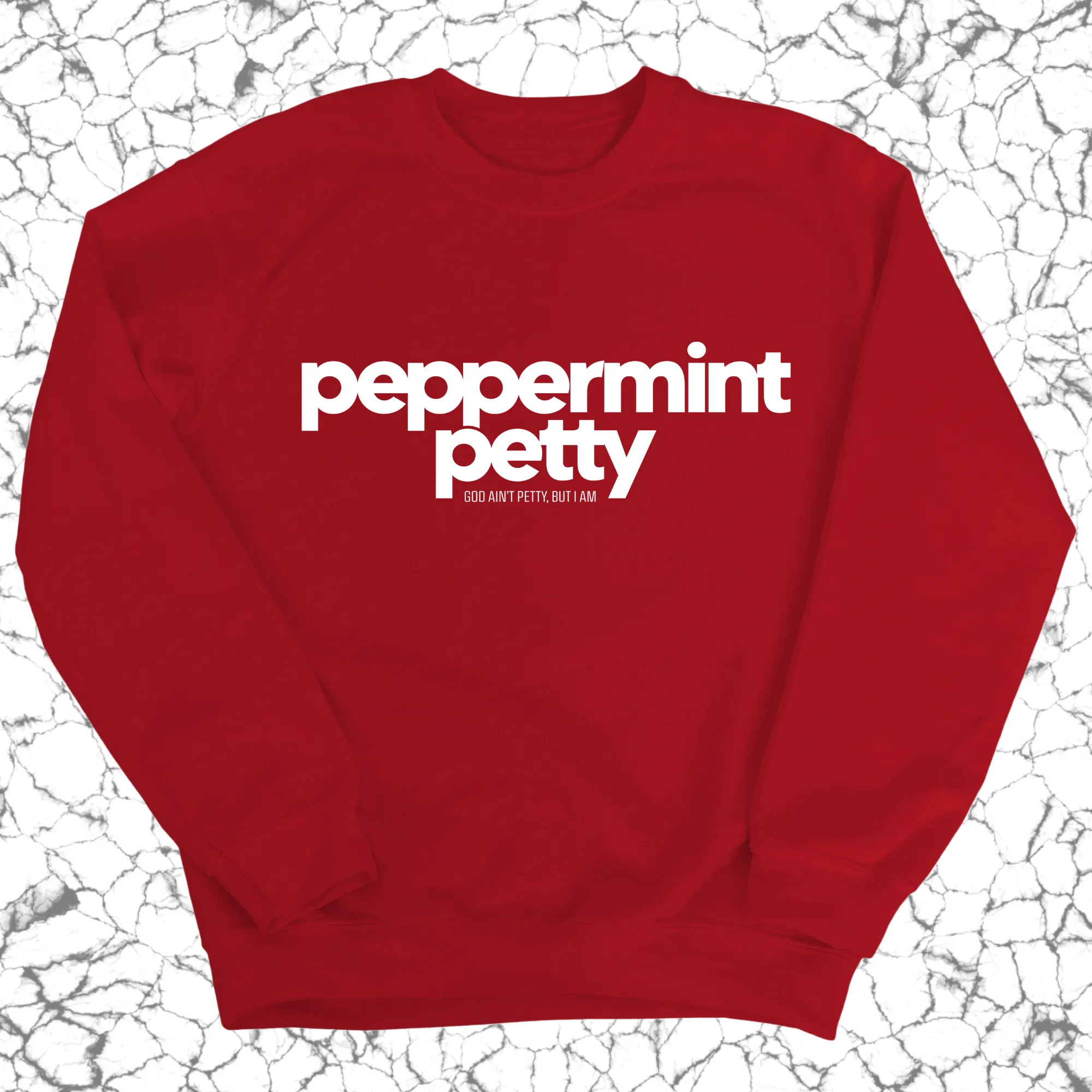 Peppermint Petty Unisex Sweatshirt