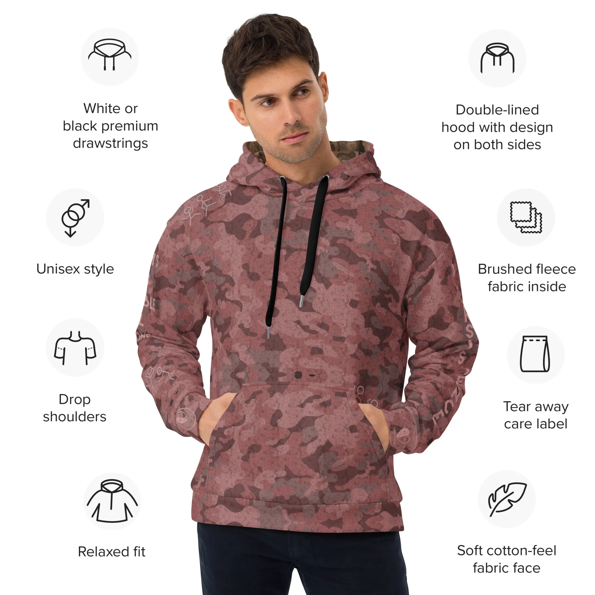 Persistence - All-Over Print Unisex Hoodie