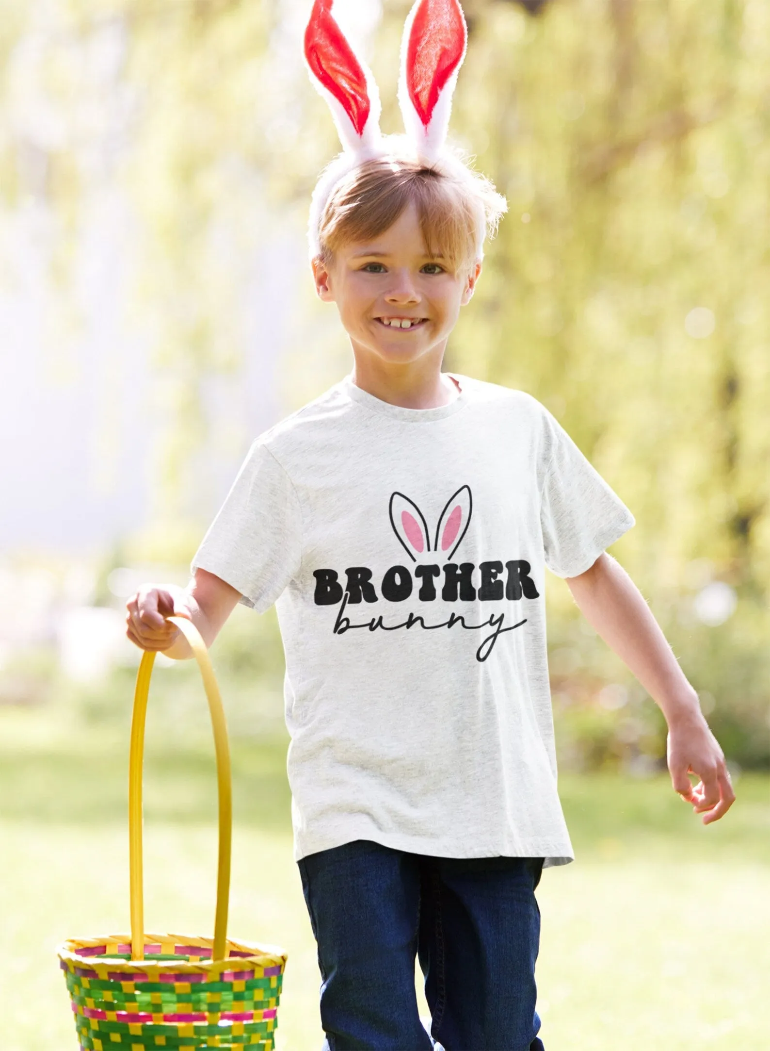 Personalised Family Bunny T-shirts