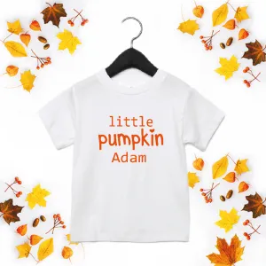 Personalised Little Pumpkin Top