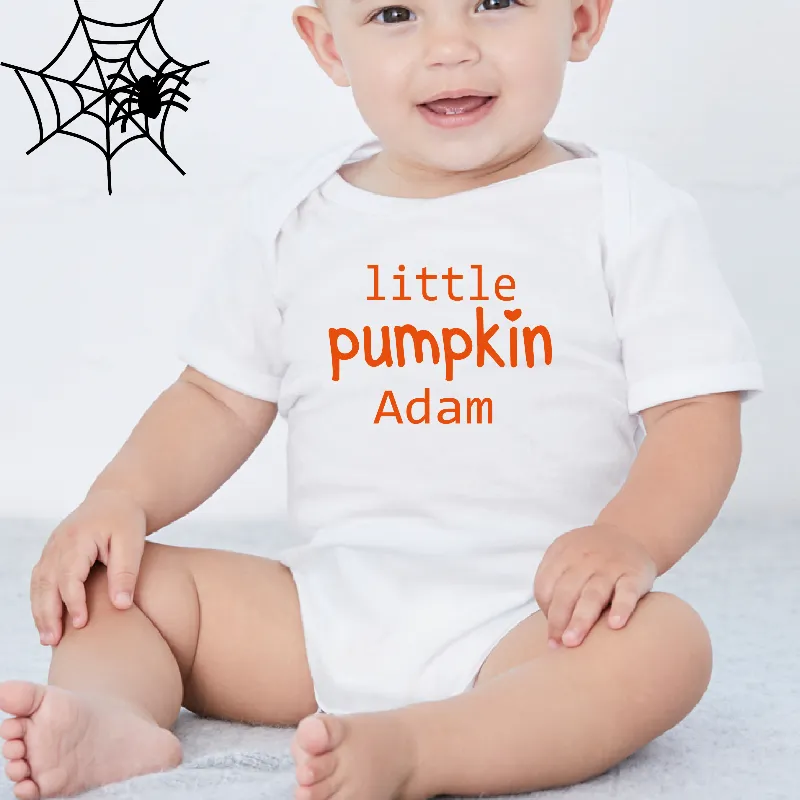 Personalised Little Pumpkin Top
