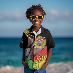 Personalized Africa Malawi Kid Hawaiian Shirt Thomsons Gazelle With Lotus LT15