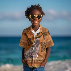 Personalized Beautiful Woman African Kid Hawaiian Shirt DT02