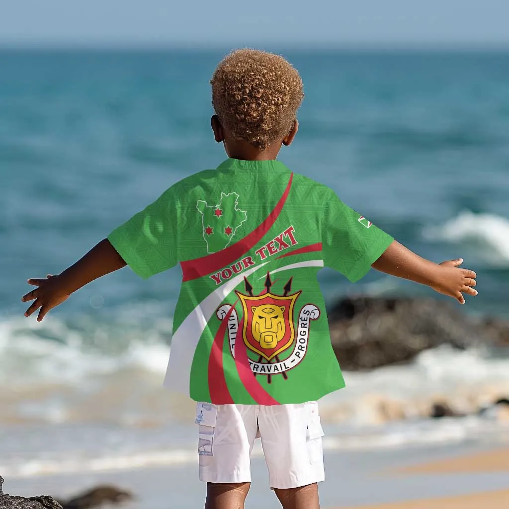 Personalized Burundi Kid Hawaiian Shirt 63rd Anniversary of Independence LT15