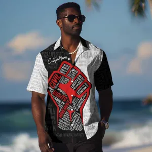 Personalized Civil Rights Movement Justice Fist Hawaiian Shirt DT02