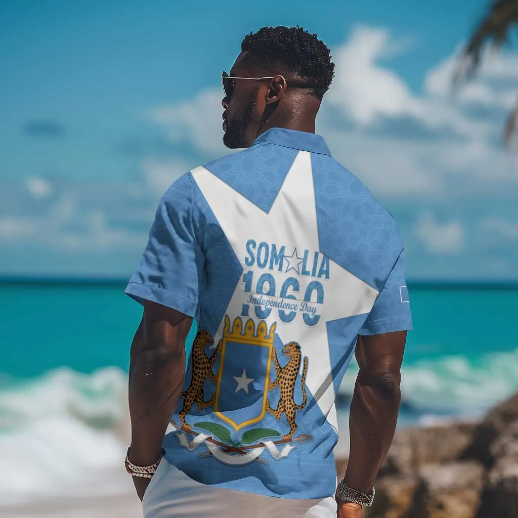 Personalized Somalis Independence Day Hawaiian Shirt Soomaaliya Arise Somalis! LT15