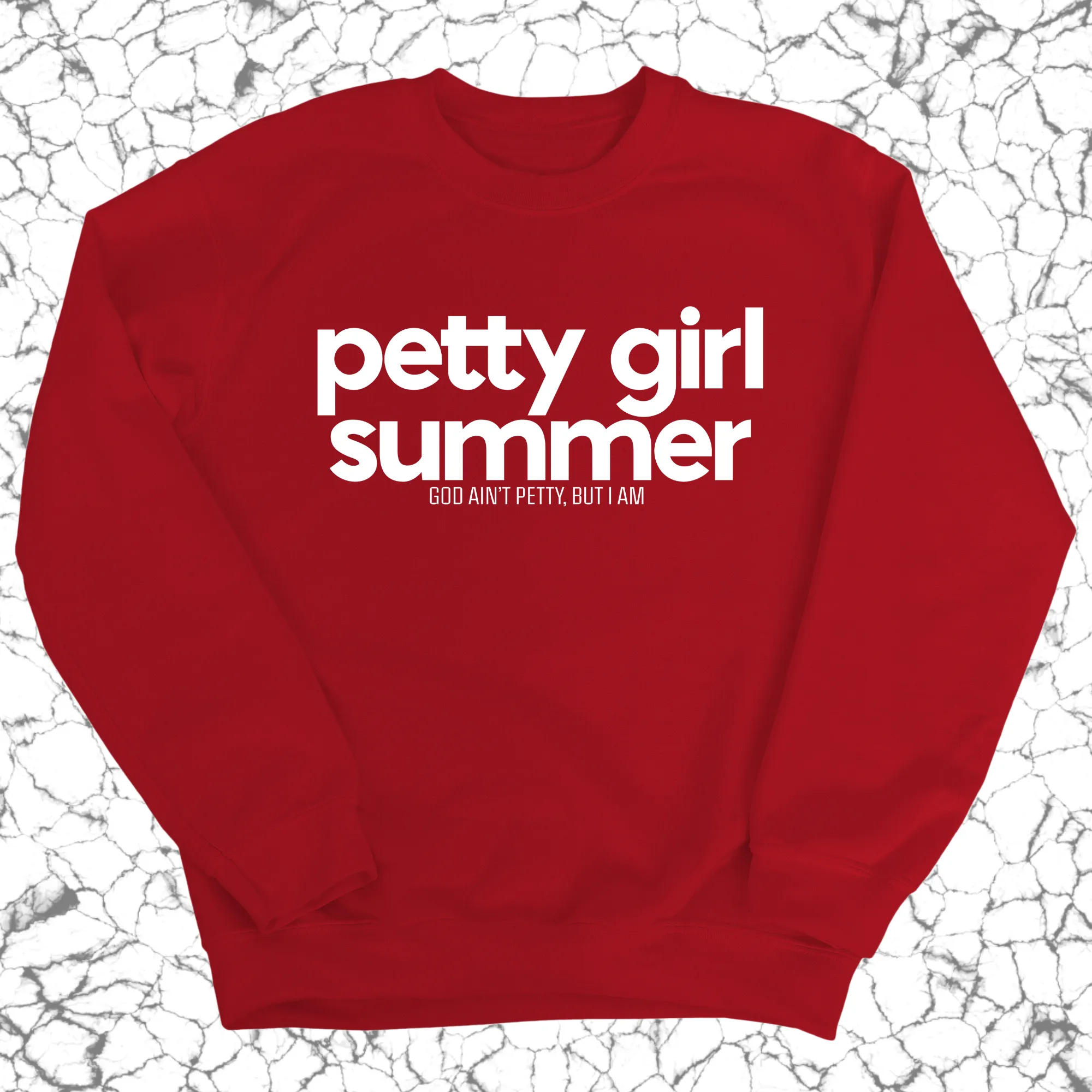 Petty Girl Summer Unisex Sweatshirt