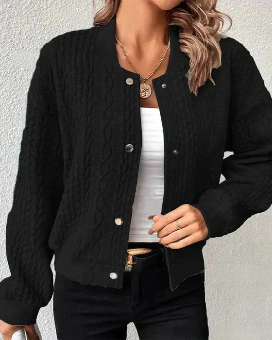 Philomena | Stilvoller und eleganter Strickmantel für Frauen