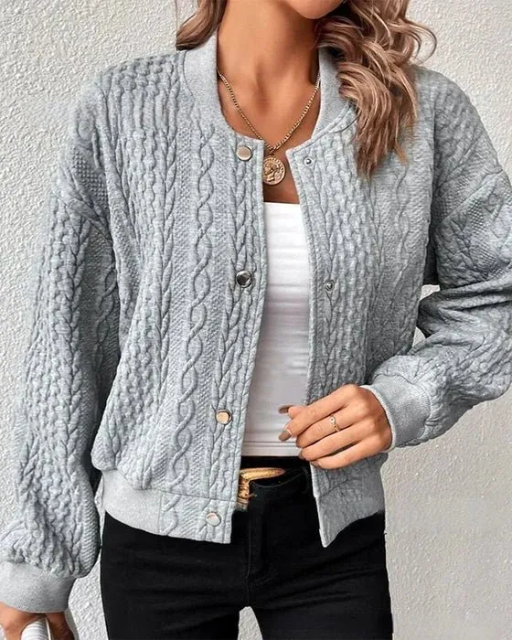 Philomena | Stilvoller und eleganter Strickmantel für Frauen