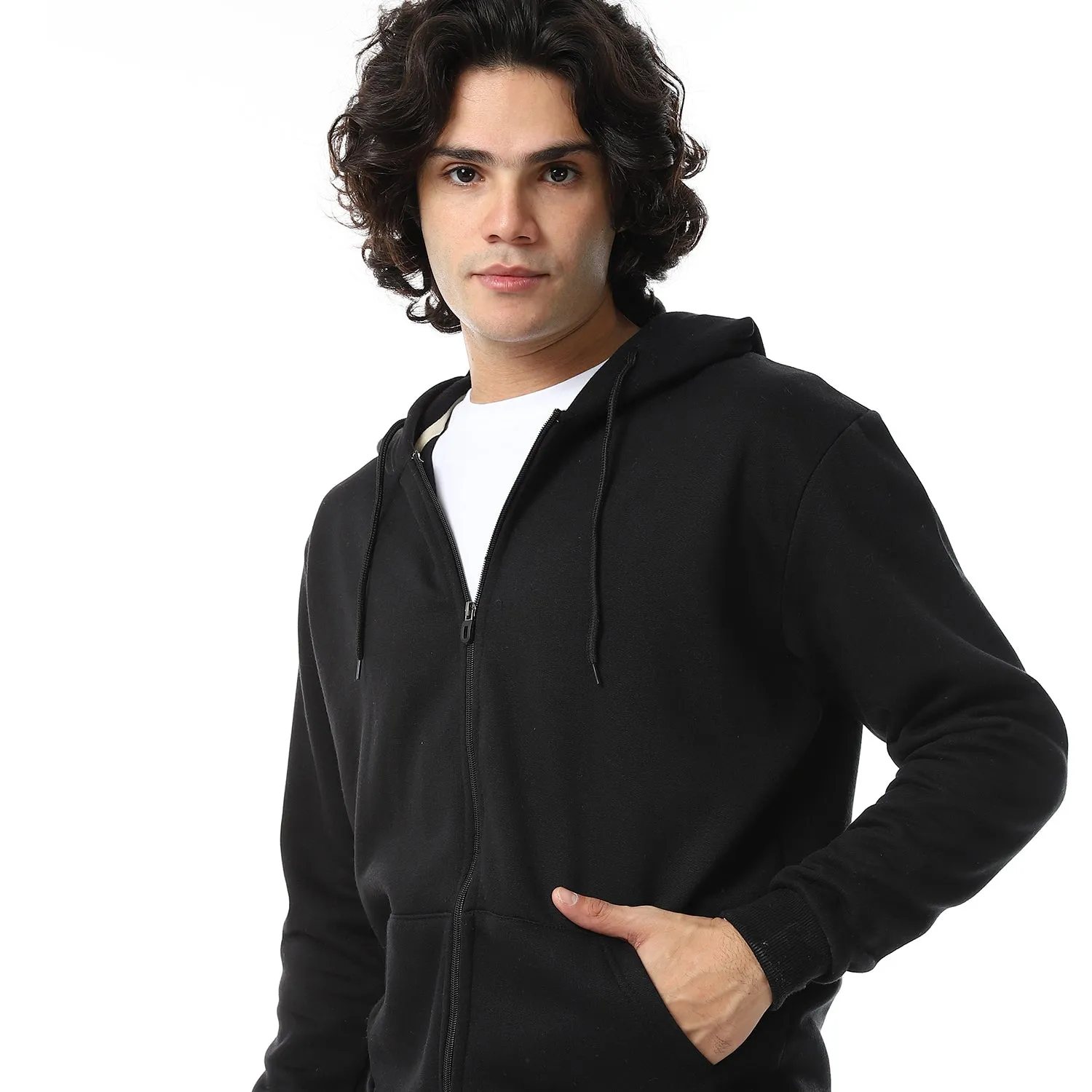 Pickle Comfy Zipped Sweatshirt - Red Circle