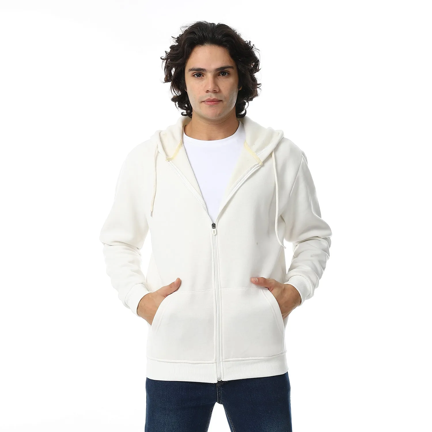 Pickle Comfy Zipped Sweatshirt - Red Circle