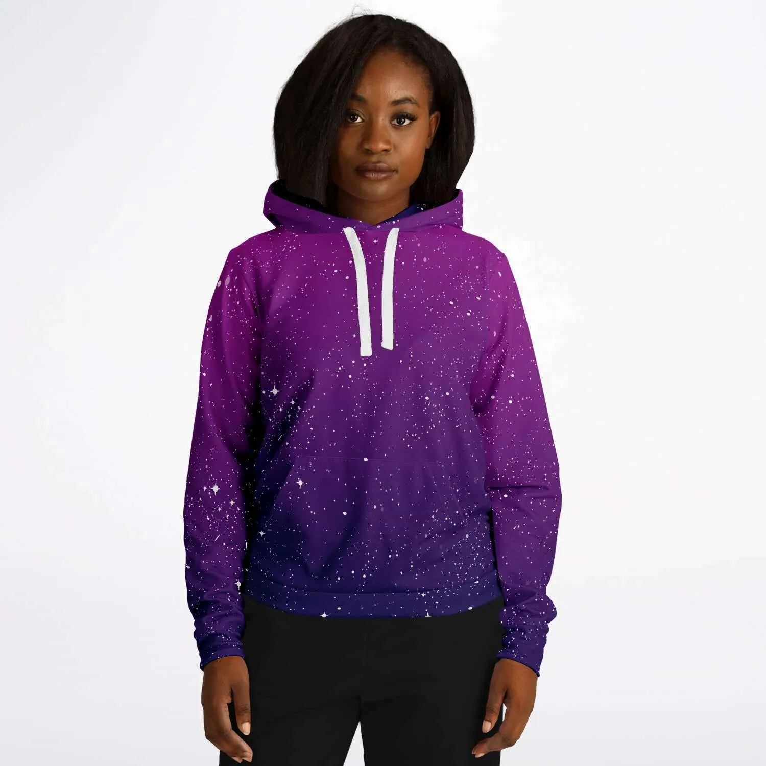 Pink Ombre Hoodie Custom Sewn