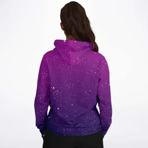 Pink Ombre Hoodie Custom Sewn