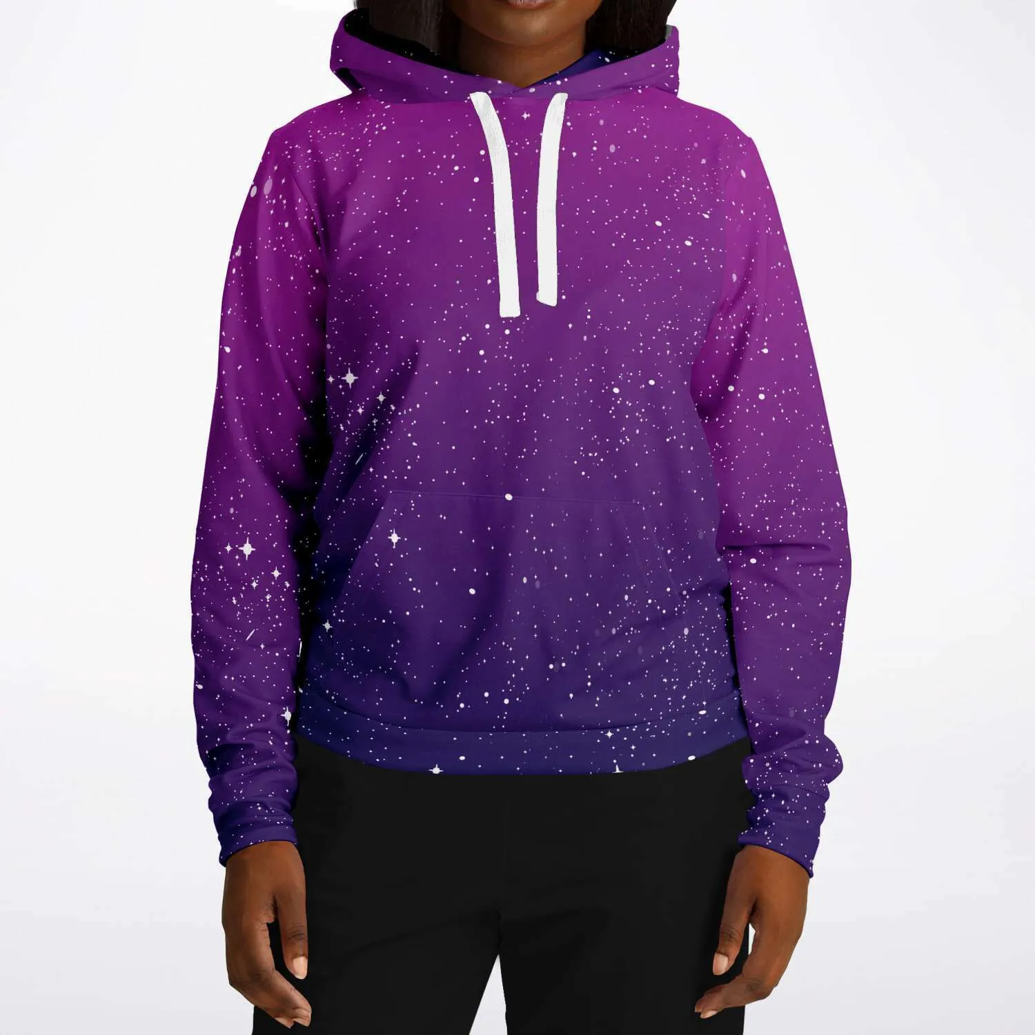 Pink Ombre Hoodie Custom Sewn