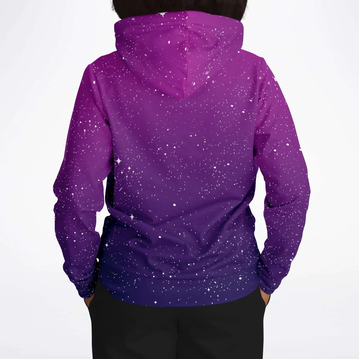Pink Ombre Hoodie Custom Sewn