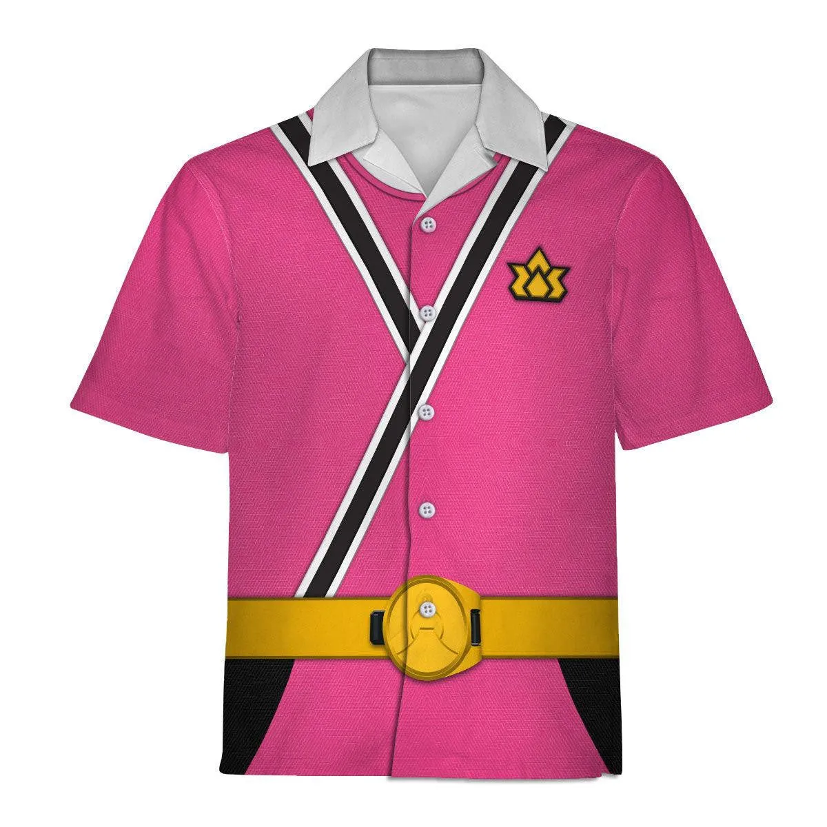Pink Power Rangers Samurai - Hoodies Sweatshirt T-shirt Hawaiian Tracksuit - HSQT4298 PRHS61