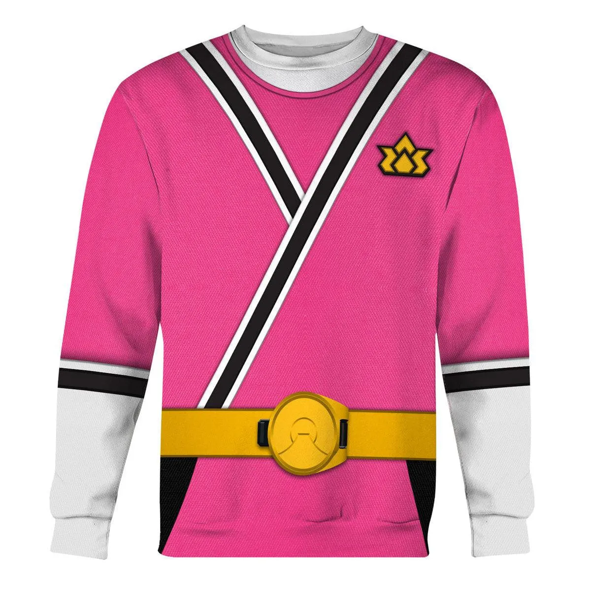 Pink Power Rangers Samurai - Hoodies Sweatshirt T-shirt Hawaiian Tracksuit - HSQT4298 PRHS61