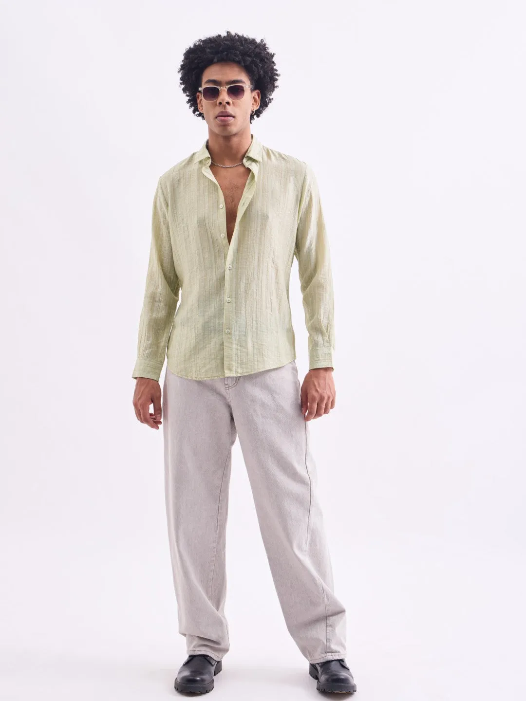 Pista Striped Slim Fit Shirt