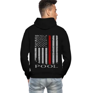 Pool Firefighter Gildan Heavy Blend Adult Hoodie