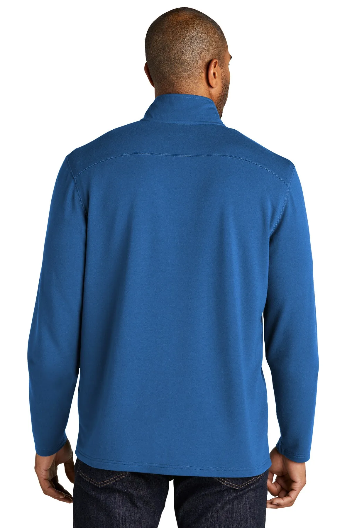 Port Authority Microterry 1/4-Zip Pullover K825 Aegean Blue