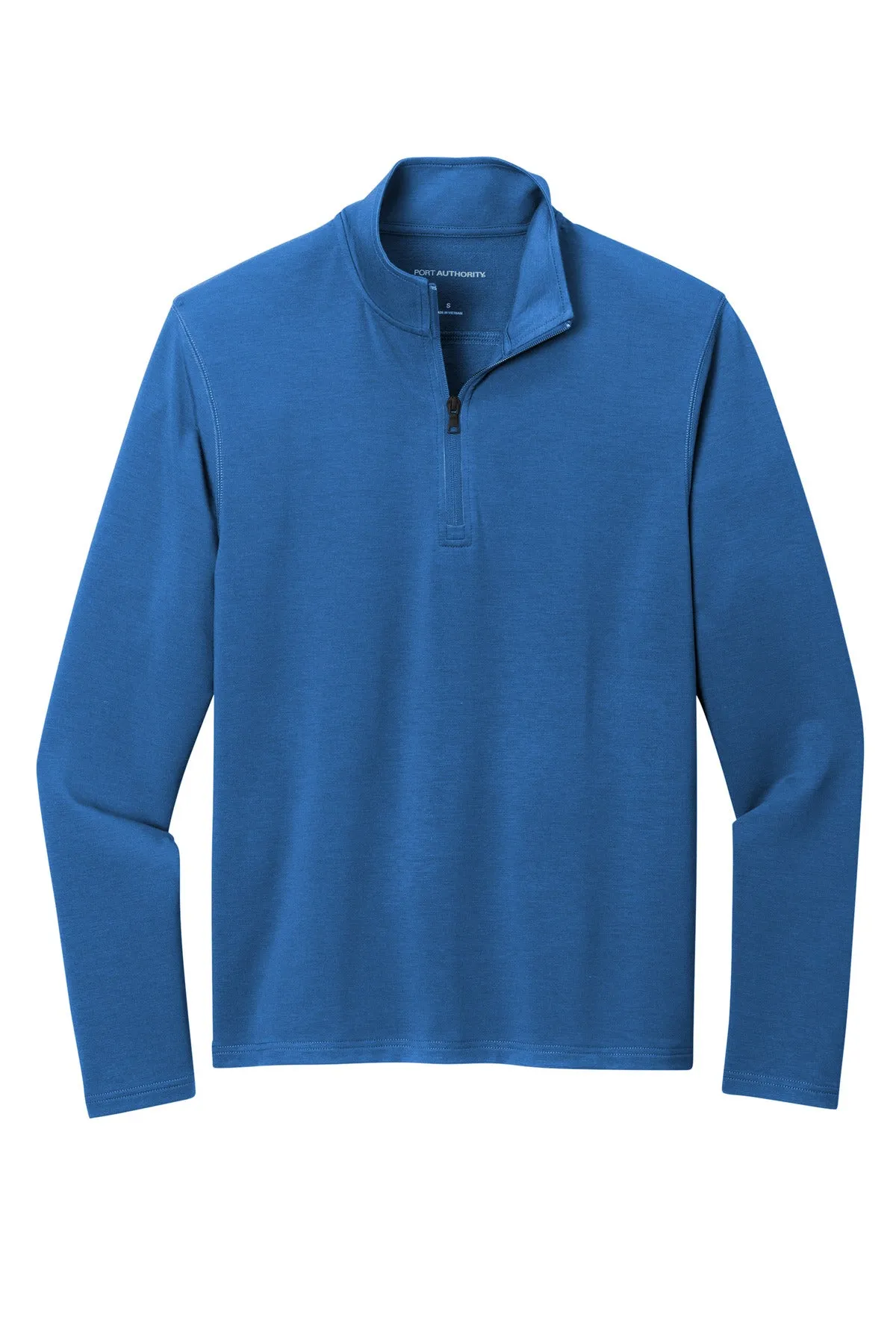Port Authority Microterry 1/4-Zip Pullover K825 Aegean Blue