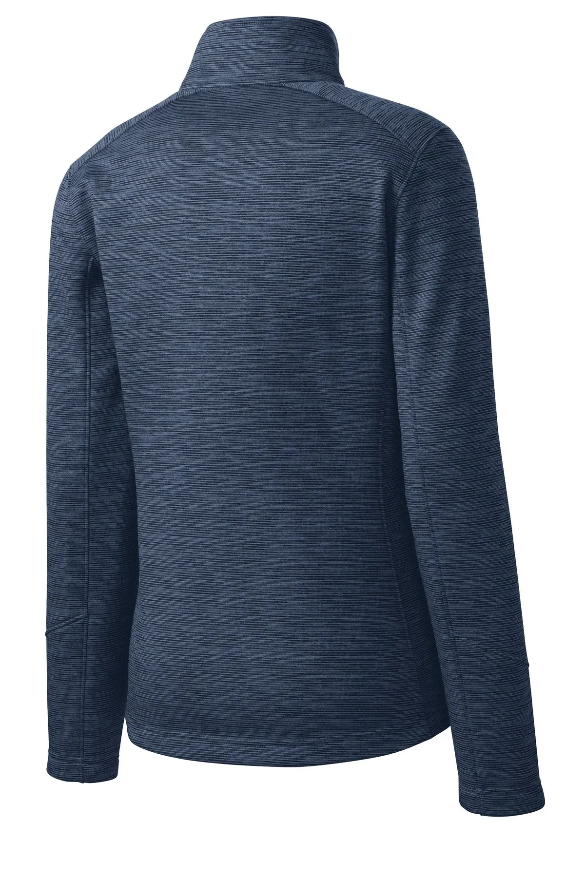Port Authority Women's Digi Stripe Fleece Jacket. L231 Navy