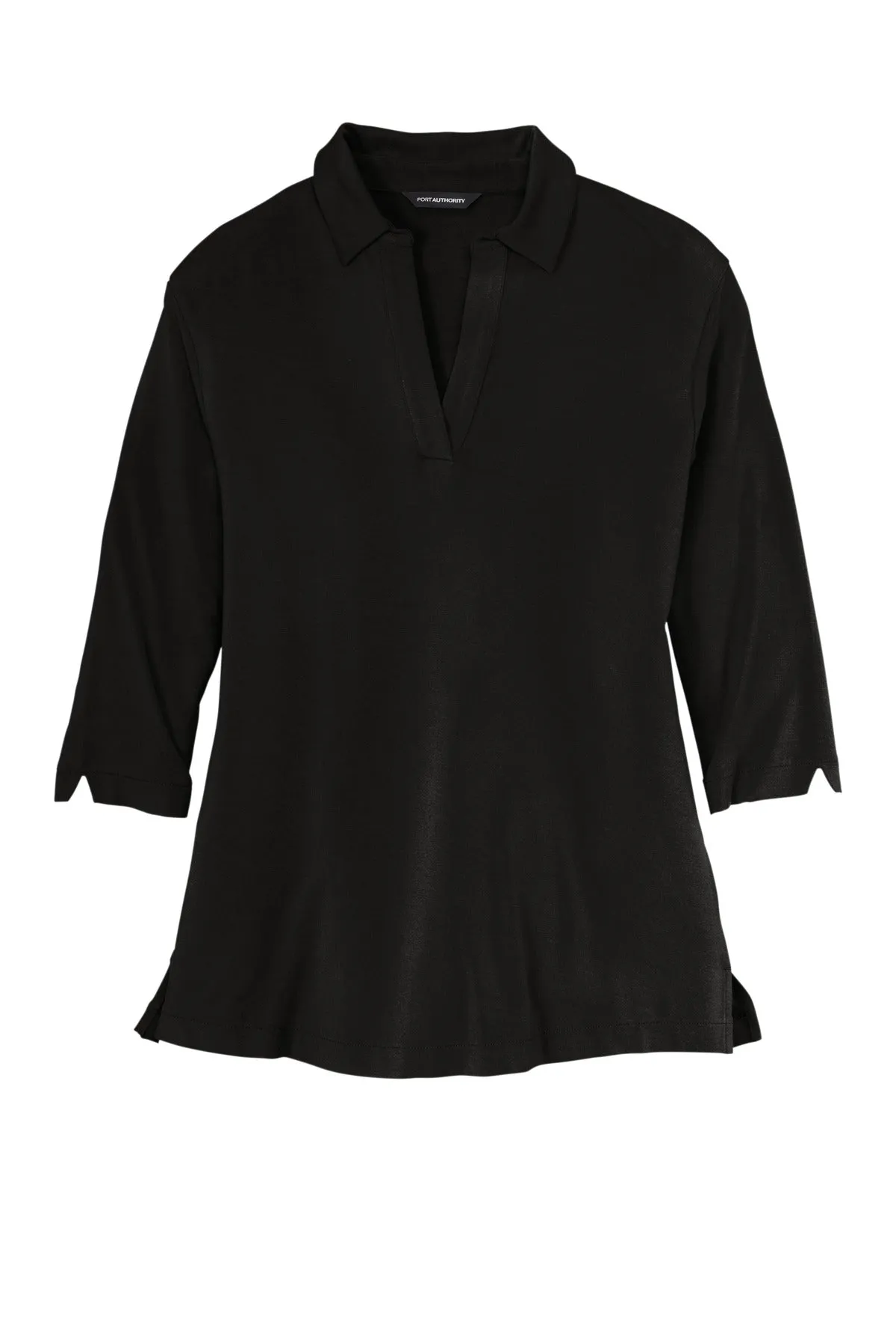 Port Authority  Women's Luxe Knit Tunic. LK5601 Deep Black