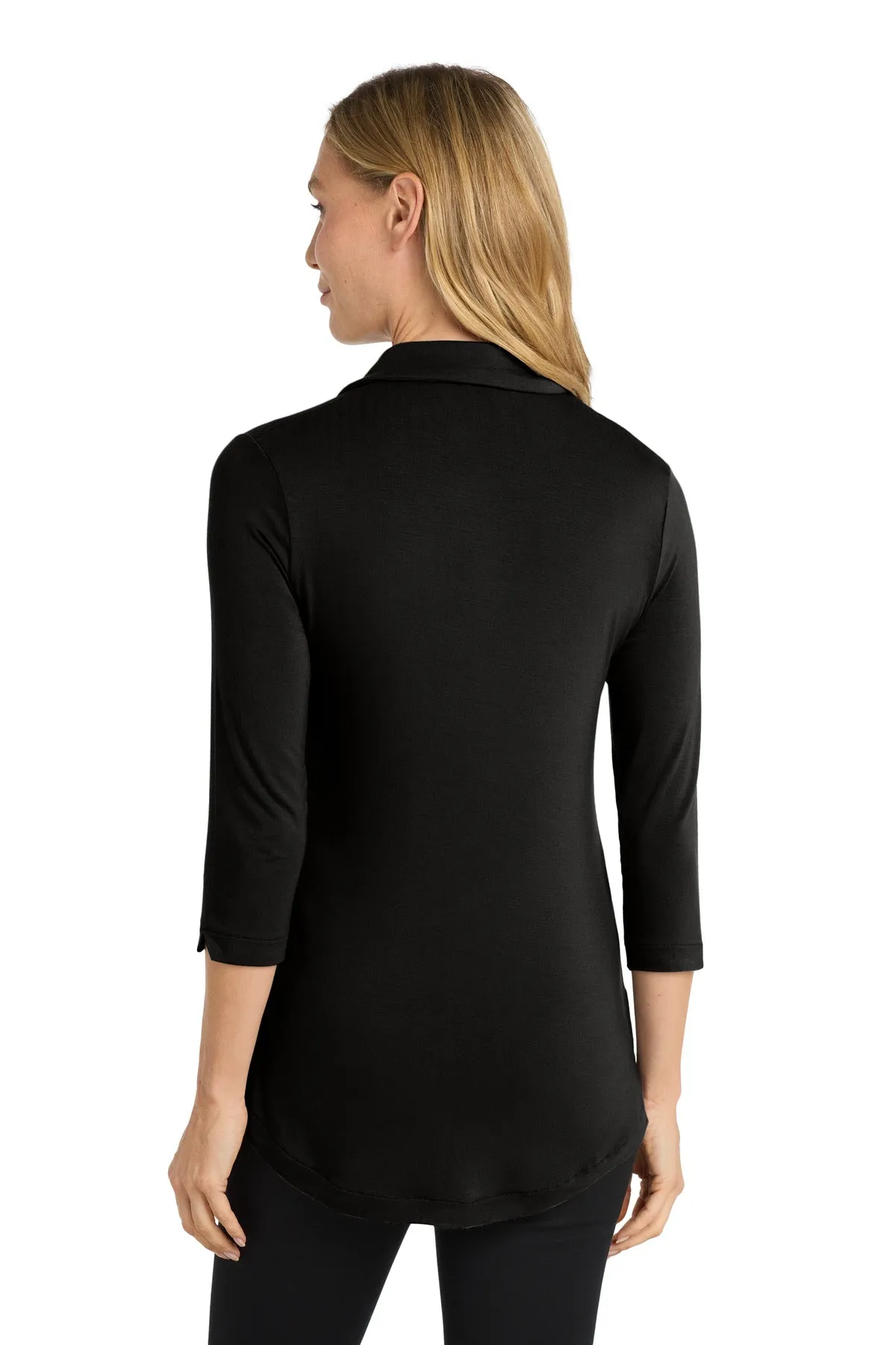 Port Authority  Women's Luxe Knit Tunic. LK5601 Deep Black