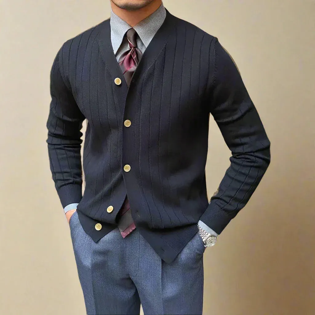 Portofino Pleated Cardigan