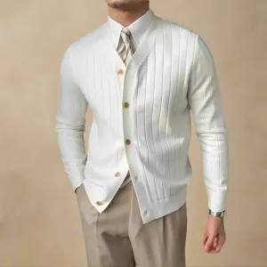 Portofino Pleated Cardigan