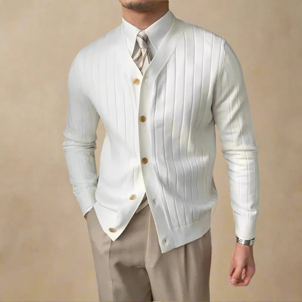 Portofino Pleated Cardigan