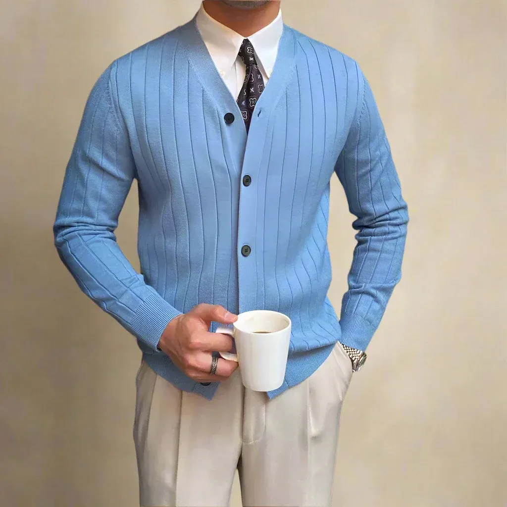 Portofino Pleated Cardigan