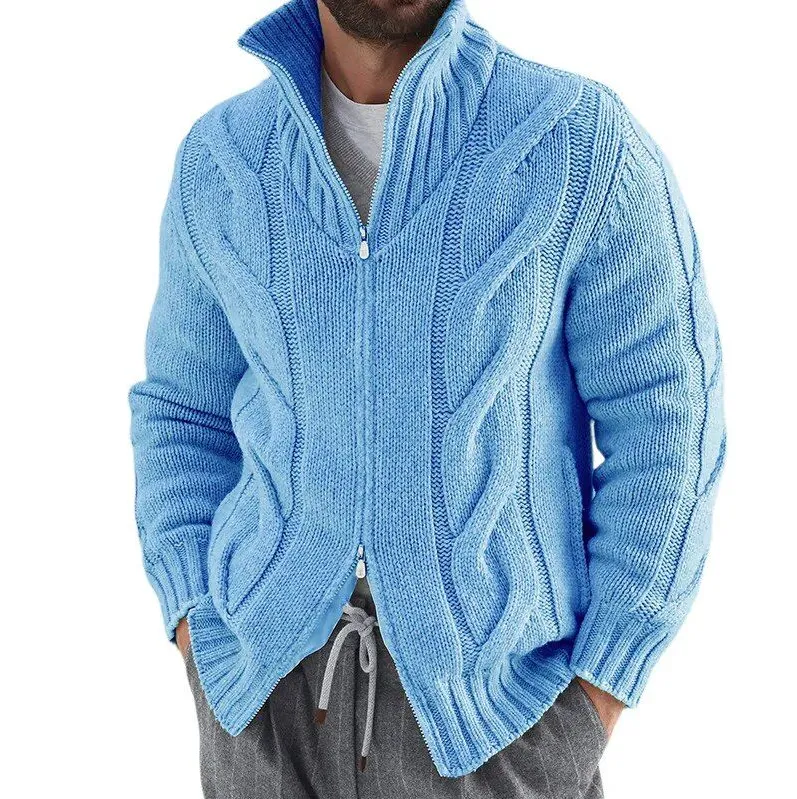 Premium knitted men's vest - elegant and warm
