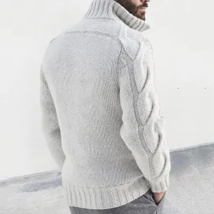 Premium knitted men's vest - elegant and warm