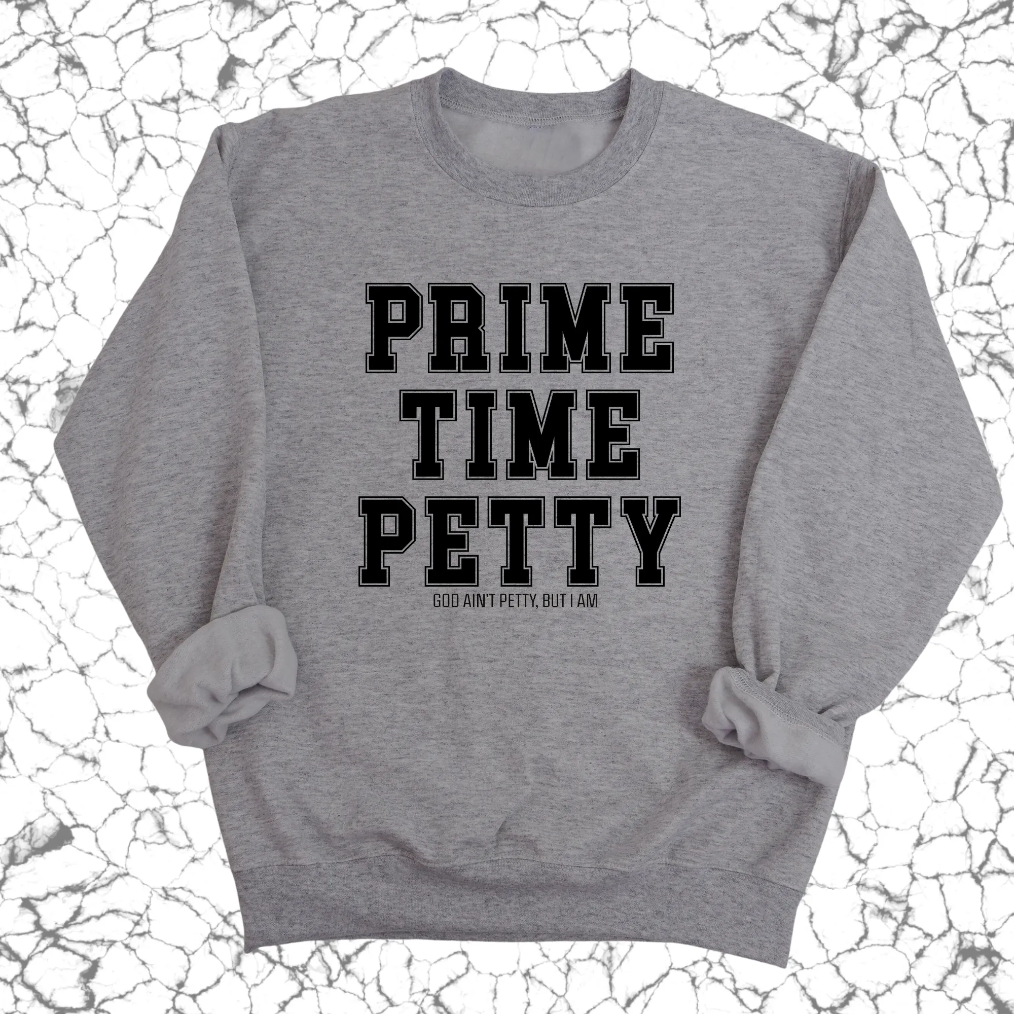 Prime Time Petty Varsity Unisex Sweatshirt