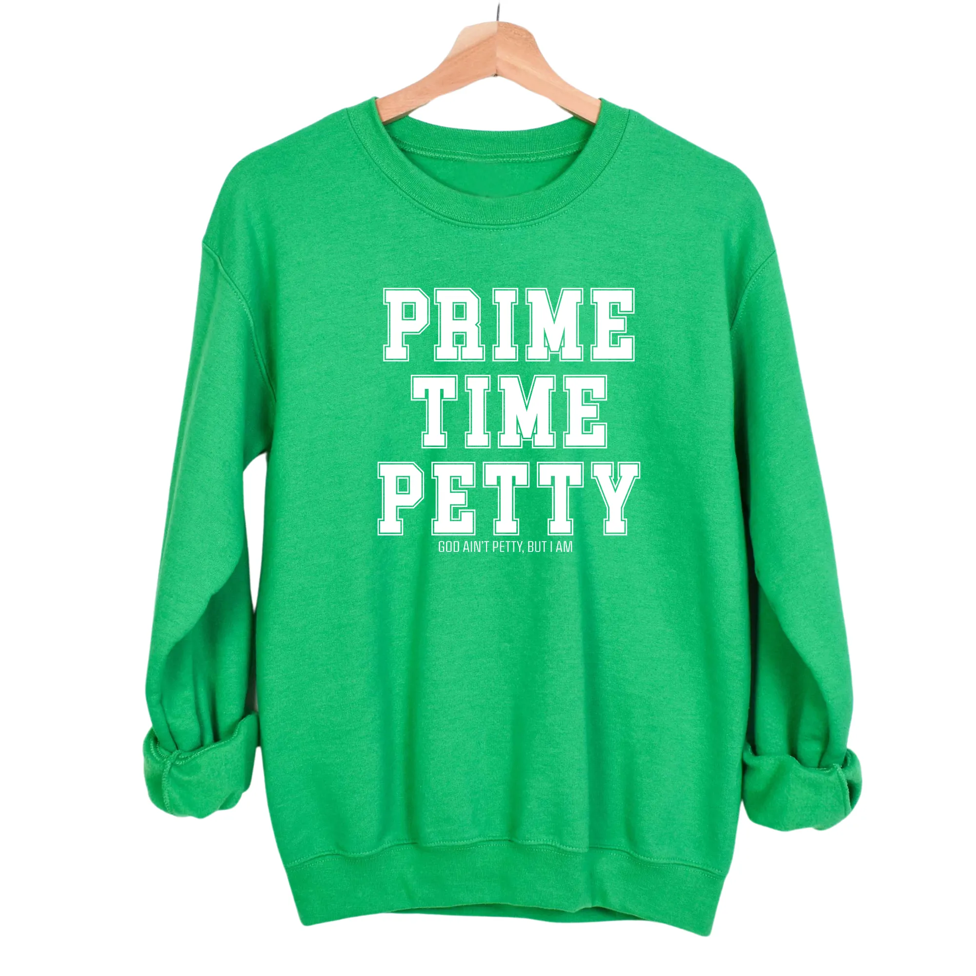Prime Time Petty Varsity Unisex Sweatshirt