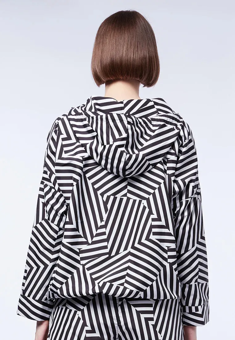 Printed Water Repellent Track Jacket
