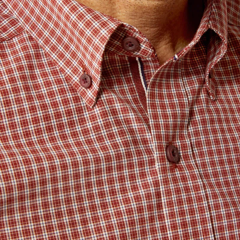 Pro Series Pedro Fitted Shirt - Burgundy