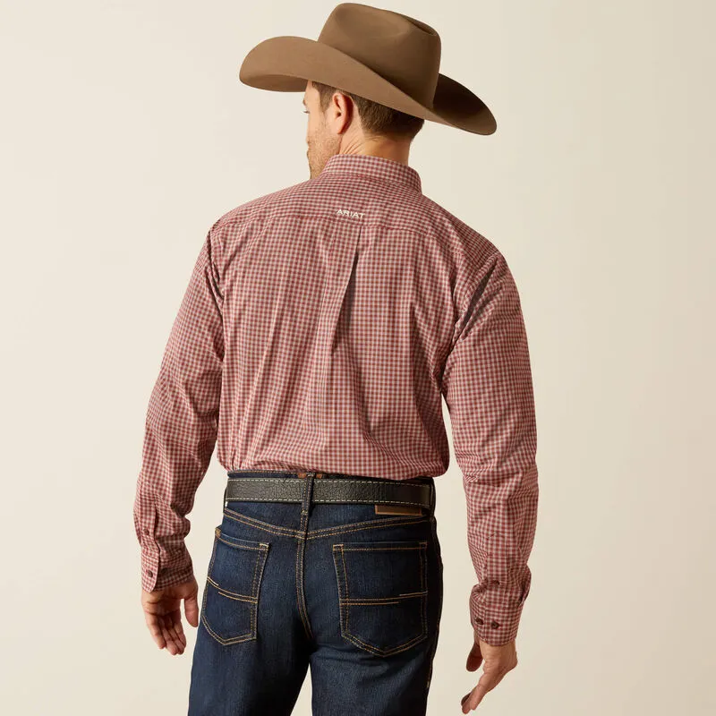 Pro Series Pedro Fitted Shirt - Burgundy
