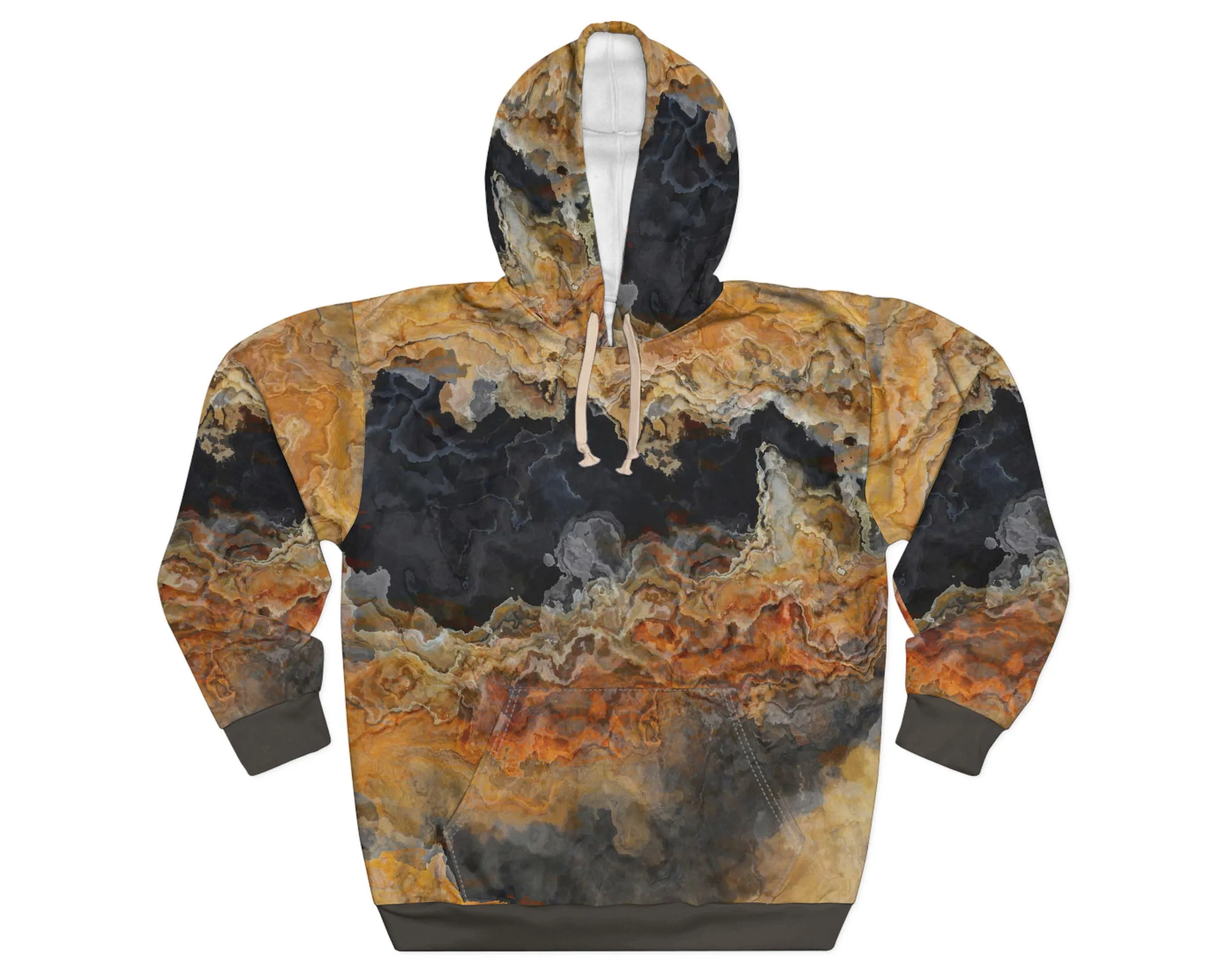 Pullover Hoodie, Black Canyon