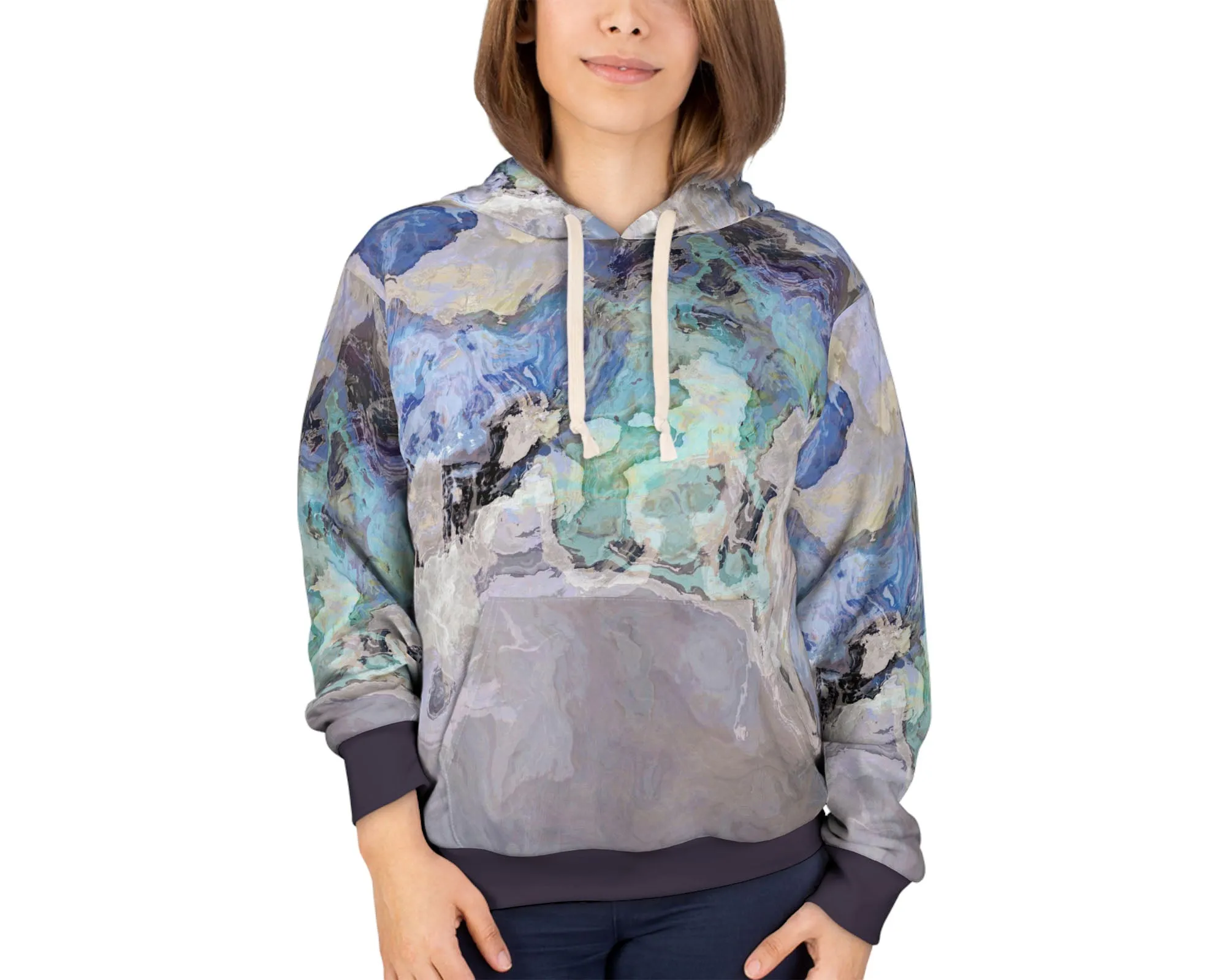 Pullover Hoodie, Out of the Blue