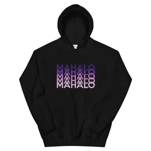 Purple Mahalo Repeat *ADULT HOODIE*