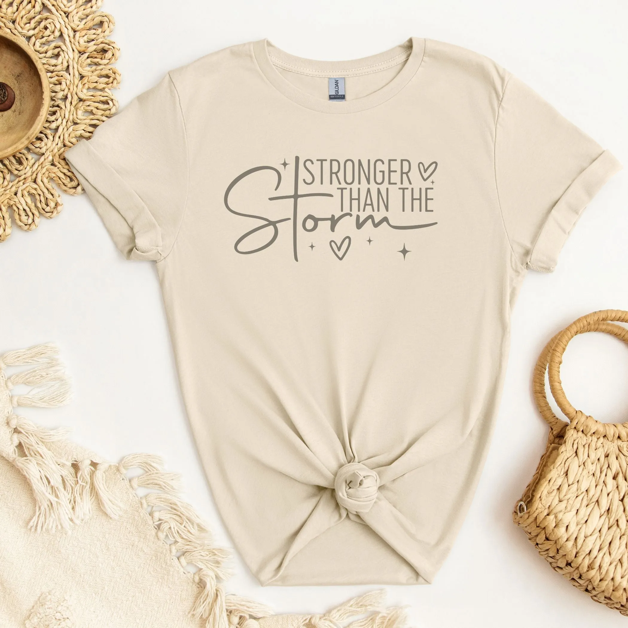 "Stronger than the Storm": Women's T-Shirt